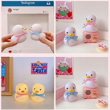 Load image into Gallery viewer, Cartoon Duck Lamp Night Light Cute Animal Room Decoration LED Lamp Girl Kids Children Birthday Gifts Eye Protecting Lamp