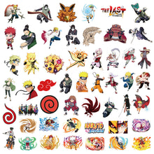 Load image into Gallery viewer, 50PCS Cartoon Japanese Anime Stickers Car Luggage Helmet Diary Storage Box Waterproof Vinyl Decal Demon Slayer/JoJo's Bizarre Adventure/NARUTO/Dragon Ball/Attack on Titan
