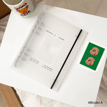 Load image into Gallery viewer, A5 Binder Photocards Holder Storage Collect Book & Photo Organizer Journal Diary Agenda Planner Photo Album School Stationery