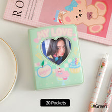 Load image into Gallery viewer, 40 Slots Photocard Binder Collect Book Polaroid Instax Lomo Card Sleeve Album Kpop NCT BTS