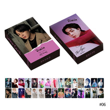 Load image into Gallery viewer, 30pcs/set Kpop BTS Bangtan Boys Blackpink Lomo Card Photocard New Album Polaroid Collection Card Double Sided Color Printing