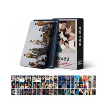 Load image into Gallery viewer, 60pcs/set Kpop BTS Bangtan Boys Blackpink Lomo Card Photocard New Album Polaroid Collection Card Double Sided Color Printing