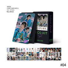 Load image into Gallery viewer, 60pcs/set Kpop BTS Bangtan Boys Blackpink Lomo Card Photocard New Album Polaroid Collection Card Double Sided Color Printing
