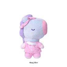 Load image into Gallery viewer, 10cm/20cm KPOP BT21 BTS Soft Plush Toy Pajamas Design Plush Keychain Bag Pendant Key Ring Stuffed Cartoon Toy Gift Tata Cooky Chimmy Koya Shooky Mang RJ