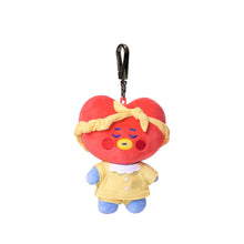 Load image into Gallery viewer, 10cm/20cm KPOP BT21 BTS Soft Plush Toy Pajamas Design Plush Keychain Bag Pendant Key Ring Stuffed Cartoon Toy Gift Tata Cooky Chimmy Koya Shooky Mang RJ