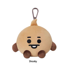 Load image into Gallery viewer, 12cm KPOP BT21 BTS Soft Plush Toy Plush Keychain Bag Pendant Key Ring Stuffed Cartoon Toy Gift Tata Cooky Chimmy Koya Shooky Mang RJ