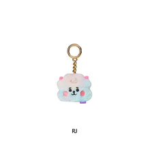 Load image into Gallery viewer, 12cm KPOP BT21 BTS Soft Plush Toy Plush Keychain Bag Pendant Key Ring Stuffed Cartoon Toy Gift Tata Cooky Chimmy Koya Shooky Mang RJ