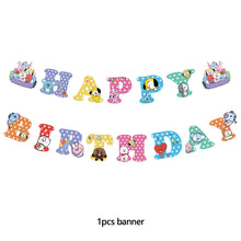 Load image into Gallery viewer, BTS Latex Balloon Birthday Party Supplies Confetti Happy Birthday Balloons Party Decorations for Bangtan Boys Fans Fans Gift