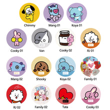 Load image into Gallery viewer, BTS BT21 KPOP Mobile Phone Cartoon Bracket Lazy Air Cushion Bracket Folding Desktop Bracket Airbag