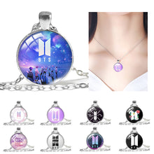 Load image into Gallery viewer, KPOP Bangtan Boys BTS Alloy Necklace Pendant Women's Men's Jewelry Gift