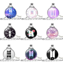 Load image into Gallery viewer, KPOP Bangtan Boys BTS Alloy Necklace Pendant Women's Men's Jewelry Gift