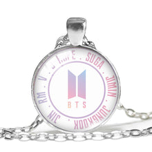 Load image into Gallery viewer, KPOP Bangtan Boys BTS Alloy Necklace Pendant Women's Men's Jewelry Gift