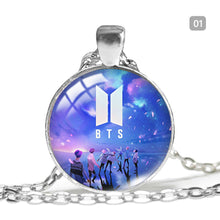 Load image into Gallery viewer, KPOP Bangtan Boys BTS Alloy Necklace Pendant Women's Men's Jewelry Gift
