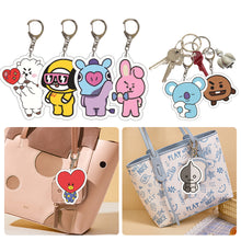 Load image into Gallery viewer, BTS BT21 Key Ring Keychain Bag Pendant Baby Cute Accessory Decorations