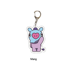 Load image into Gallery viewer, BTS BT21 Key Ring Keychain Bag Pendant Baby Cute Accessory Decorations