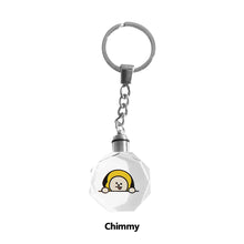Load image into Gallery viewer, BTS BT21 Key Ring Led Light Keychain Bag Pendant Cute Accessory Decorations