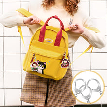 Load image into Gallery viewer, Demon Slayer Fashion Cosplay Cartoon Keychain Key Chain Ring Anime Keyring Hot Sales Bag Pendant