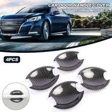 Load image into Gallery viewer, 4Pcs/Set Car Door Handle Bowl Protective Cover Trim Chrome/Carbon Fiber For Nissan Qashqai 2007-2013