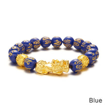 Load image into Gallery viewer, Pi Yao Beads Bracelet Men Women Wristband Pixiu Creative Wealth and Good Luck Bracelet Elastic Religious Couple Bracelet
