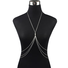 Load image into Gallery viewer, Sexy Body Chain Harness Bodychain For Women Belly Waist Bikini Chain Female Bodysuit Jewelry Girls Fashion Boho Beach Jewelery