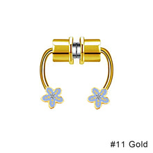 Load image into Gallery viewer, Stainless Steel Nose Ring Horseshoe Magnetic Nose Ring Non Piercing Hoop Septum Rings Nose Stud Ear Clip Piercing Women Jewelry