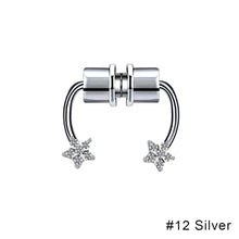 Load image into Gallery viewer, Stainless Steel Nose Ring Horseshoe Magnetic Nose Ring Non Piercing Hoop Septum Rings Nose Stud Ear Clip Piercing Women Jewelry
