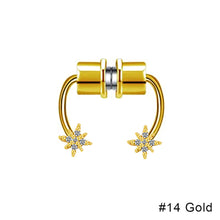 Load image into Gallery viewer, Stainless Steel Nose Ring Horseshoe Magnetic Nose Ring Non Piercing Hoop Septum Rings Nose Stud Ear Clip Piercing Women Jewelry