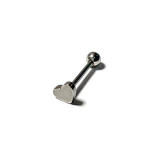 Load image into Gallery viewer, Love Heart Stainless Steel Tongue Nails Piercing Body Studs Piercing Pin Jewelry for Women Girl Body piercing ornament Tongue Rings