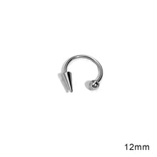 Load image into Gallery viewer, Titanium Steel Lip Cool Piercing Lip Studs Fashion Gothic Collar Punk Body Piercing Ring Belly Ring Lip Piercing Body Jewelry