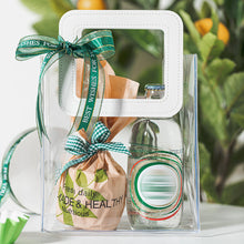Load image into Gallery viewer, Multifunctional PVC Gift Bag Transparent Tote Bag Wedding Party Mother's Day Flower Gift Package Bag Shpping Makeup Bag