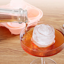 Load image into Gallery viewer, Silicone Rose Ice Cube Mold Summer Wiskey Beer Flower Ice Maker Juice Bar Cocktail Wine Decoration Mold Tray Kitchen Tool