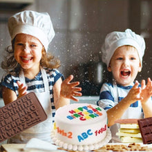 Load image into Gallery viewer, Letters Numbers Waffle Silicone Mold DIY Chocolate Cake Mold Baking Tray Dessert Pastry Cake Decorating Tools Ice Cube Mould