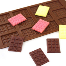 Load image into Gallery viewer, Letters Numbers Waffle Silicone Mold DIY Chocolate Cake Mold Baking Tray Dessert Pastry Cake Decorating Tools Ice Cube Mould
