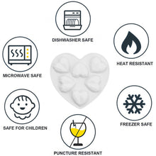 Load image into Gallery viewer, 6Cell Silicone Diamond Heart Cake Mold Chocolate Fondant Cake Decoration Baking Tool Mousse Cake Dessert Candy Pastry Baking Accessories