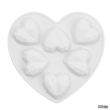 Load image into Gallery viewer, 6Cell Silicone Diamond Heart Cake Mold Chocolate Fondant Cake Decoration Baking Tool Mousse Cake Dessert Candy Pastry Baking Accessories