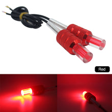 Load image into Gallery viewer, 2Pcs Universal Motorcycle LED Turn Signal Lamp Light Eagle Eye Indicator Light Break Turn Signal Light