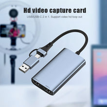 Load image into Gallery viewer, 1080P HD Video Capture Card Loop Out USB HDMI Live Streaming Audio Game Live Recording Box For Xbox One PS4 Nintendo Switch