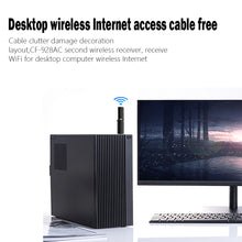 Load image into Gallery viewer, 5G Dual Frequency Free Drive Wireless Network Card 1200M USB 3.0 Wireless Laptop PC Computer Wifi Receiver