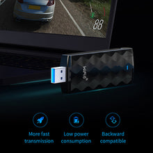 Load image into Gallery viewer, Wifi 6 Wireless Card 1800M USB Adapter Dual Band High Gain 5G/2.4GHz WiFi Network Card Receiver Transmitter