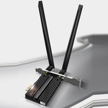 Load image into Gallery viewer, Bluetooth-compatible 5.2 WiFi6 1800M Wireless Adapter 6G/2.4GHz WiFi OFDMA Technology PCI-E Network Card Transmitter