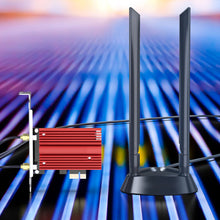 Load image into Gallery viewer, WiFi6E PCI-E Tri-band 6GHz Desktop Computer 3000M High Speed Network Card Bluetooth-compatible 5.2 WiFi Wireless Adapter