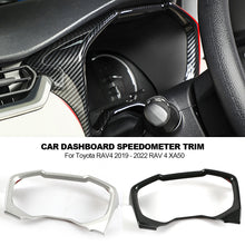 Load image into Gallery viewer, Car Dashboard Display Meter Ring Speedometer Gauge Cover Trim Frame Accessories For Toyota RAV4 2019 - 2022 RAV 4 XA50