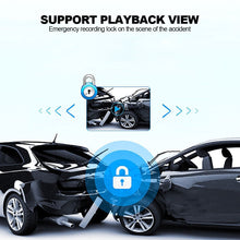 Load image into Gallery viewer, 1080P Car Center Console Dashcam Full HD Dash Cam Video Driving Recorder with Center Console LCD Car DVR Video Recorder Parking Monitor