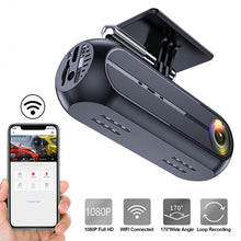 Load image into Gallery viewer, 1080P HD Car Dash Cam 170° Wifi car recorders Night Vision G-sensor Vehicle Camera Video Recorder 24H Parking Monitoring