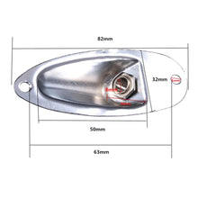 Load image into Gallery viewer, Professional Boat Guitar Jack Plate Pickup 6.35mm 1/4 Output Input Jack Plug Socket for Stratocaster Electric Guitars Parts