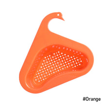 Load image into Gallery viewer, Multifunctional Swan Shape Sink Drain Basket Hanging Kitchen Storage Baskets Sink Drainer Kitchen Waste Sink Bathroom Basin