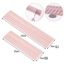 Load image into Gallery viewer, 4Pcs/Set DIY Plastic Grid Drawer Divider Adjustable Sock Underwear Dresser Organizer Stationary Storage