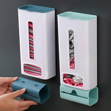 Load image into Gallery viewer, Wall Mounted Bag Holder Trash Bag Dispenser Plastic Organizer Plastic Storage Box Bekas Letak Plastik Sampah