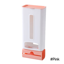 Load image into Gallery viewer, Wall Mounted Bag Holder Trash Bag Dispenser Plastic Organizer Plastic Storage Box Bekas Letak Plastik Sampah