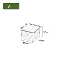 Load image into Gallery viewer, Transparent Drawer Box Cosmetic Cabinet Anti-Scratch Drawer Organizer Office Desk Storage Box Drawer Organizer Storage Box Stationery Organizer
